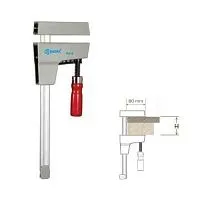 Струбцины корпусные с параллельным винтовым зажимом EHOMA PJ60