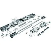 Комплект фурнитуры inline xl, ширина двери 820-909 мм 9148201 Hettich