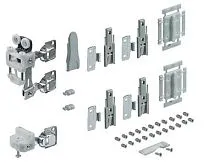 Комплект фурнитуры wingline l 25 кг, самозакрывание, l 9237852 Hettich