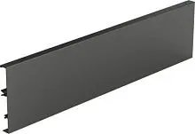Задняя стенка ящика arcitech, h126, l2000, алюминий, антрацит 0 9192195 Hettich