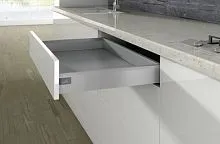 Комплект ящика arcitech с соед .зад.стенки, nl270, h94, цвет серебристый 9150678 Hettich