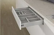 Организация для ящиков orgatra y 400 arcitech, nl500, kb795-809, пластик, цвет белый 9135114 Hettich