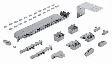 Комплект демпфера silent syste m topline xl для 1-го дверного шкафа 9181696 Hettich