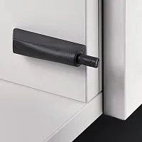 Механизм push to open magnet для петель,прикруч. короткий ход, светло-серый 9089604 Hettich