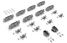 Комплект быстрого монтажа inline xl,ширина двери 750-2000 мм 9148562 Hettich