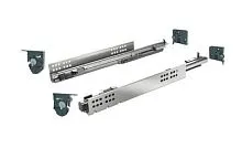 Quadro 4d v6 push to open 30/550 мм направляющие полного выдвижения, eb 20, комплект 9181315 Hettich