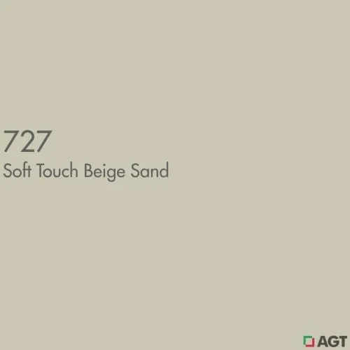 МДФ ламинированная цветная для фасадов  Бежевый песок soft touch 727  2800*1220*18 (матовый) AGT 2гр фото 2