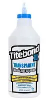 Клей Тайтбонд II Transparent Premium Wood Glue 946 мл для дерева ПВА