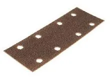 Шлифовальные полоски Abranet Heavy Duty  70*198 мм 8 отверстий, P 80 MIRKA HD63502580