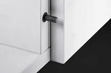 Механизм push to open magnet для петель, под запрессовку, короткий ход, антрацит 9089631 Hettich