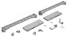 Комплект демпферов silent syst em topline l 3 двери, над верх. пан елью, на закрывание 9182574 Hettich