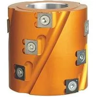 Фреза CMT фуговальная F=50 D=80x80 насадная (алюм.) смен.ножи HM (кейс)