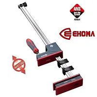 Струбцины корпусные с параллельным винтовым зажимом усиленные EHOMA PJH80R