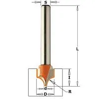 Фреза CMT радиусная R=5 (Псевдофиленка) (A) S=8 D=10