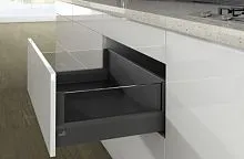 Комплект короба arcitech с des ignside, с соед.зад.стенки, nl450, h218/94, цвет антрацит 9150580 Hettich
