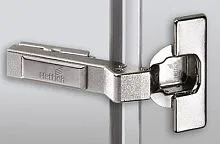 Петля intermat 9966, угол корпуса w45, угол 95°, чашка th42 d35, накладная, b0 9044832 Hettich