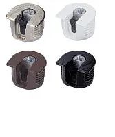 Стяжка эксцентриковая vb 35m, полка 16 мм, пластик, цвет под орех 9066716 Hettich