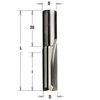 Фреза CMT пазовая монолитная Z2 S=9,5x20 D=3x10x37 RH