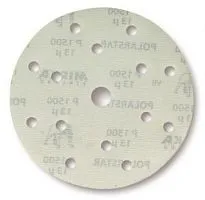 Круг шлифовальный абразивный Polarstar 150 мм 15 отверстий, P1000 MIRKA FA61105092