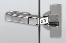 Петля intermat 9944, угол корпуса w-30,угол 125гр,чашка th42 d35, накладная, b12 9043417 Hettich