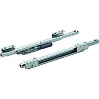 Комплект направляющих quadro12 silent system, для лотка smar tray, 6кг, монтаж под панель 9156336 Hettich