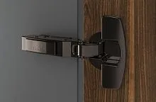 Петля sensys 8631i, угол 95°, чашка th52 d35, вкладная, b-4, черный обсидиан 9091756 Hettich