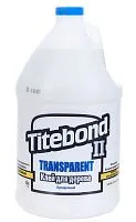 Клей Тайтбонд II Transparent Premium Wood Glue 3,8 л для дерева ПВА
