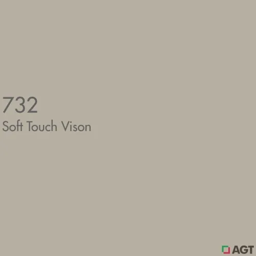 Фасады для кухни AGT 732 Визон soft touch 732 18 мм фото 2