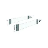 Комплект надставок на боковину designside innotech atira, nl470, h144, стекло, прозрачные 9194801 Hettich