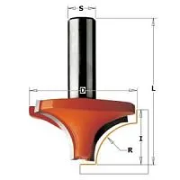 Фреза CMT внутр.радиус R=5 S=8 D=21x12