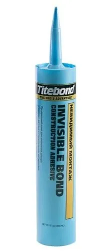 Клей монтажный Titebond Invisible Bond - прозрачный (голубая туба) 296 мл