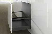 Комплект короба arcitech с рел ингом, с соед.зад.стенки, nl550, h282/94, цвет антрацит 9150676 Hettich