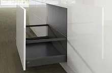 Комплект короба arcitech с рел ингом, с соед.зад.стенки, nl450, h282/94, цвет антрацит 9150674 Hettich