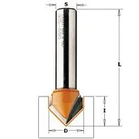 Фреза CMT пазовая c углом 90гр. S=8 D=9,5x12,7