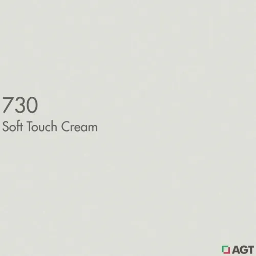МДФ ламинированная цветная для фасадов Крем soft touch 730  2800*1220*18 (матовый) AGT 2гр фото 2