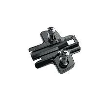 Монтажная планка system 8099 для sensys, l37, d3, евровинты, черный обсидиан 9091801 Hettich
