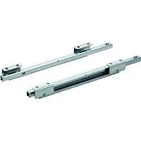 Комплект направляющих quadro12 silent system, для лотка smar tray, 6кг, монтаж под панель 9156335 Hettich