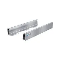 Боковина ящика innotech/innotech atira, h54, nl470, серая, правая 1063802 Hettich