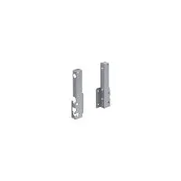 Соединитель задней стенки innotech/innotech atira, h144, серый, правый 9007356 Hettich