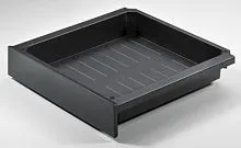 Лоток для канцелярских товаров smartray,h60, пластик, цвет черный 9134235 Hettich