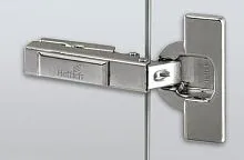 Петля intermat 9943, угол 110°, чашка th42 d35, накладная, b12,5 1029518 Hettich
