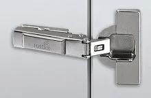 Петля intermat 9944, угол корпуса w-45,угол 125гр,чашка th43 d35, накладная, b10 9043422 Hettich