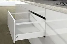 Комплект короба arcitech с рел ингом, с соед.зад.стенки, nl650, h250/94, цвет белый 9149396 Hettich