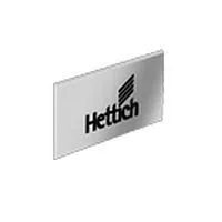 Заглушка на боковину arcitech, с логотипом hettich, под нерж. сталь 9123007 Hettich