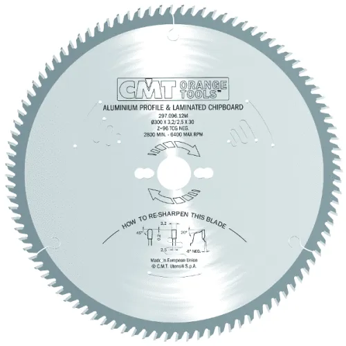 Диск пильный CMT  216X30 X2.8/2.2 -6° TCG Z80