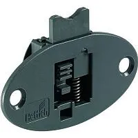 Верхний направляющий элемент slideline 55 plus для накладной двери 9105266 Hettich