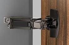 Петля sensys 8661, угол 95°, чашка th52 d35, вкладная, b-4, черный обсидиан 9091760 Hettich