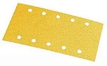 Шлифовальные полоски Gold 115*230 мм 10 отверстий, P320 MIRKA 2366109932