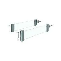 Комплект надставок на боковину designside innotech atira,, nl260, h176, стекло, прозрачные 9194818 Hettich