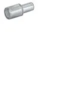 Полкодержатель, для стеклянных полок, d5, хромированный 1056163 Hettich